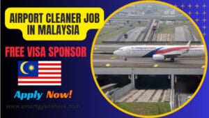 Airport Cleaner Job in Malaysia - Free Job Visa Apply Today
