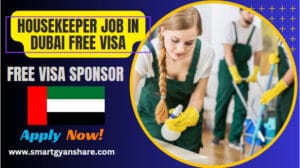 Housekeeper job in Dubai Free Visa - Apply Now