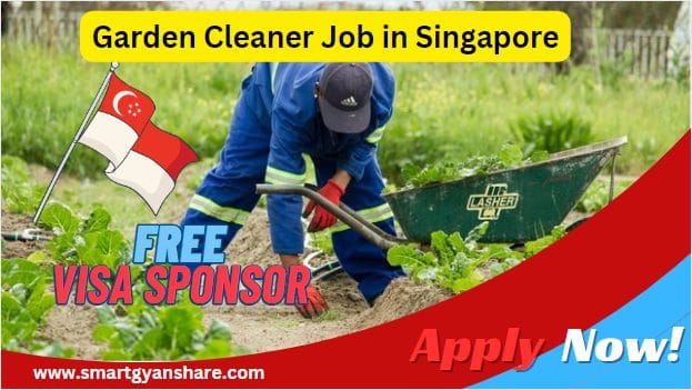 Garden Cleaner Job in Singapore