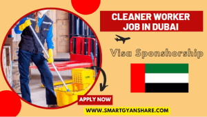 Cleaner Worker Job in Dubai