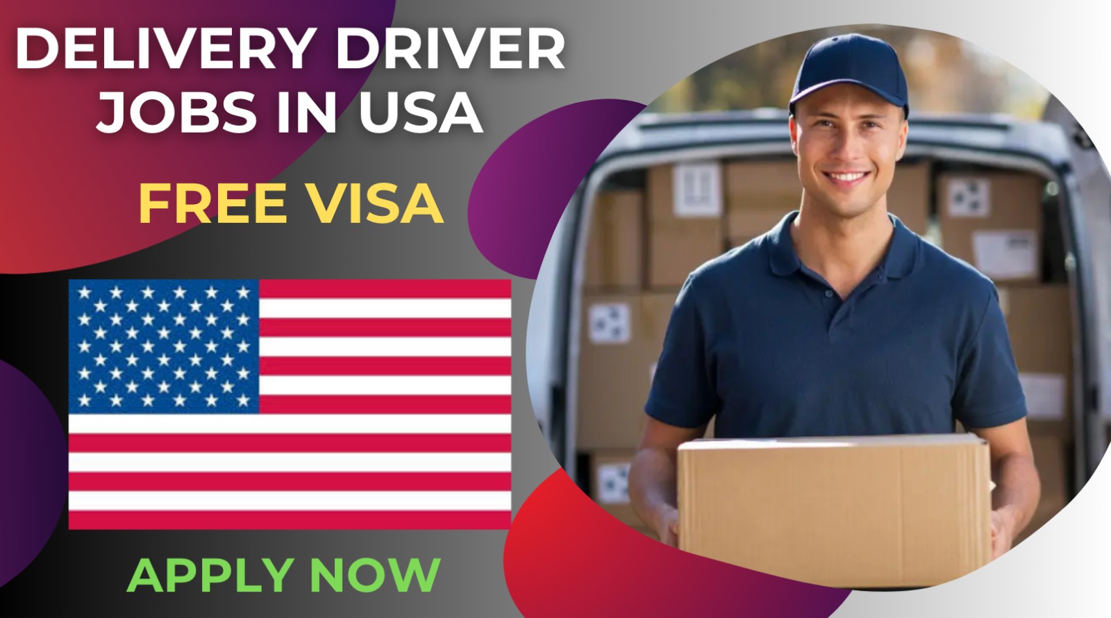 Delivery Driver Jobs in USA for Foreign Workers