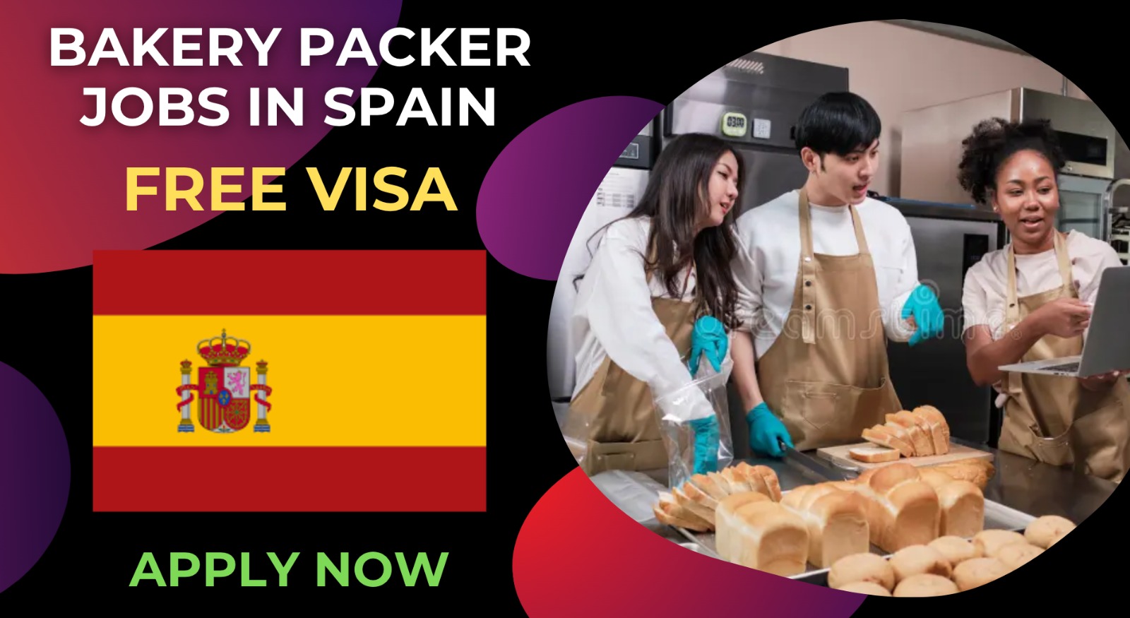 Bakery Packer Jobs in Spain for Foreigners
