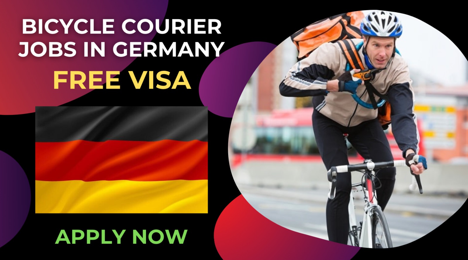Bicycle Courier Jobs in Germany for International Applicants