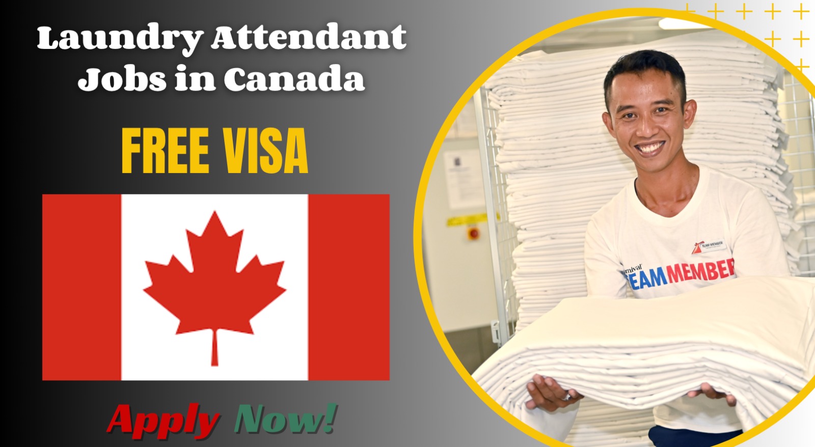 Laundry Attendant Jobs in Canada with Work Permit