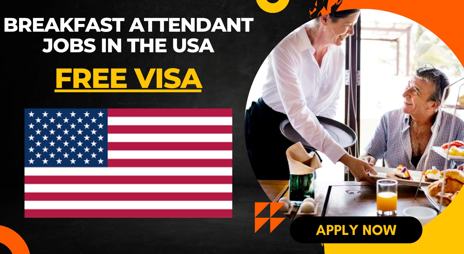 Breakfast Attendant Jobs in the USA for Immigrants Breakfast Attendant Jobs in the USA for Immigrants