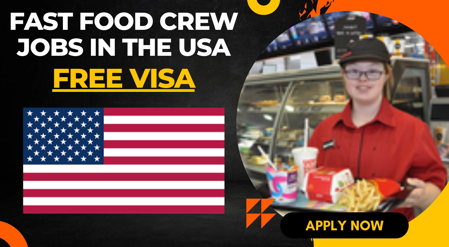 Fast Food Crew Jobs in the USA for International Workers Fast Food Crew Jobs in the USA for International Workers