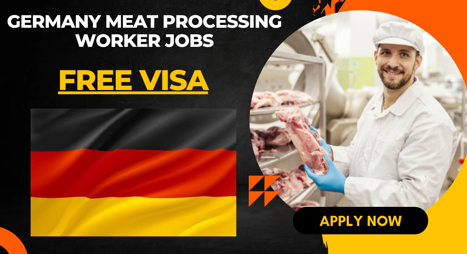 Germany Meat Processing Worker Jobs with Work Visa