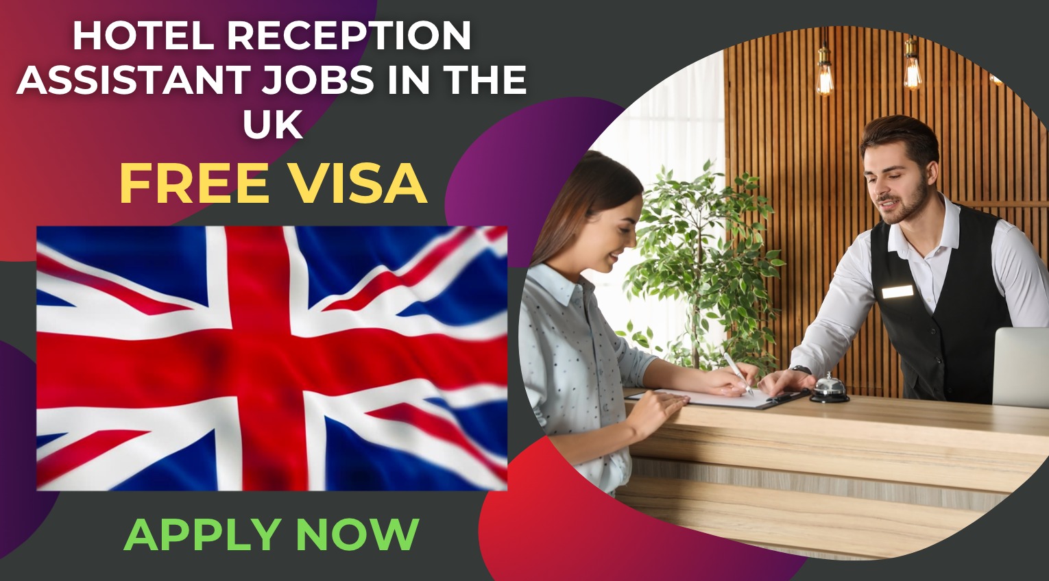 Hotel Reception Assistant Jobs in the UK 2026
