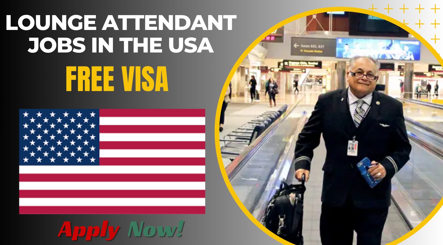 Lounge Attendant Jobs in the USA with Work Permit