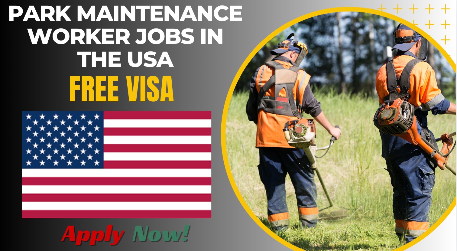 Park Maintenance Worker Jobs in the USA with Sponsorship