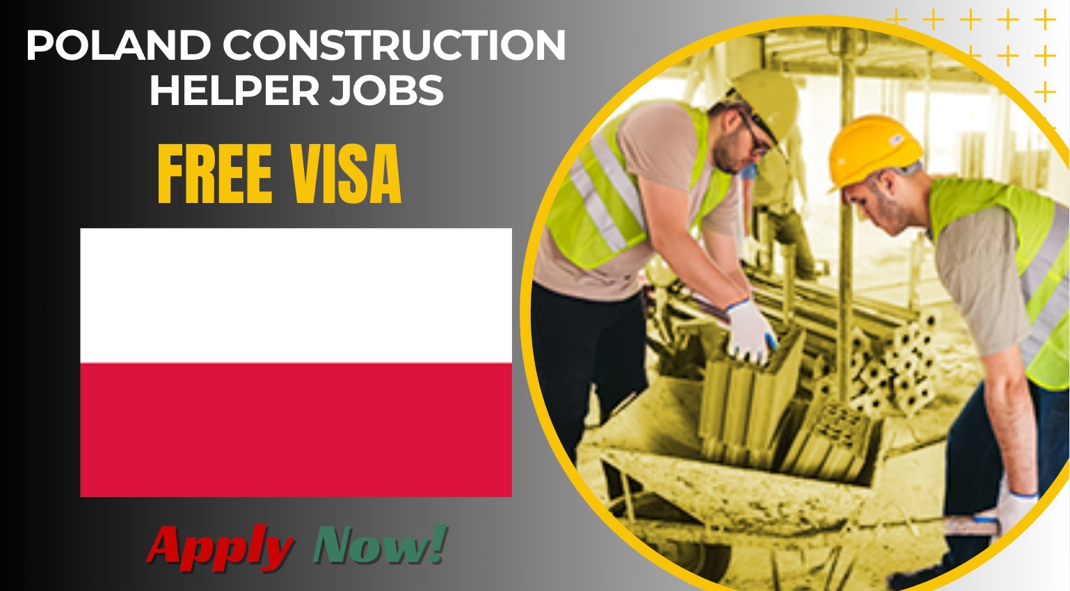 Poland Construction Helper Jobs for Immigrants