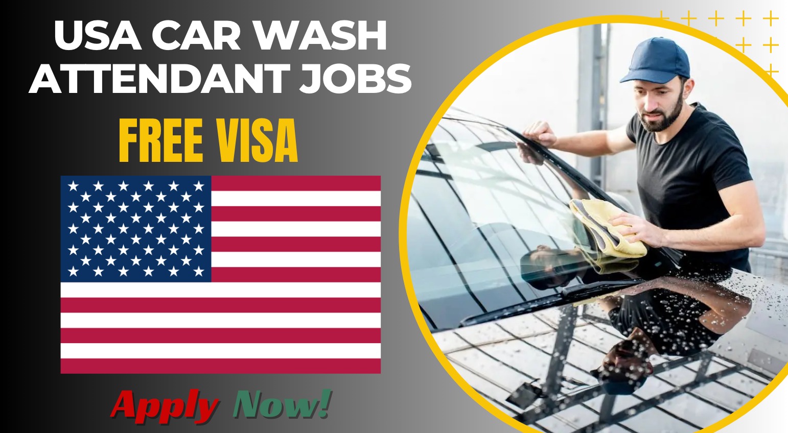 USA Car Wash Attendant Jobs for Foreigners