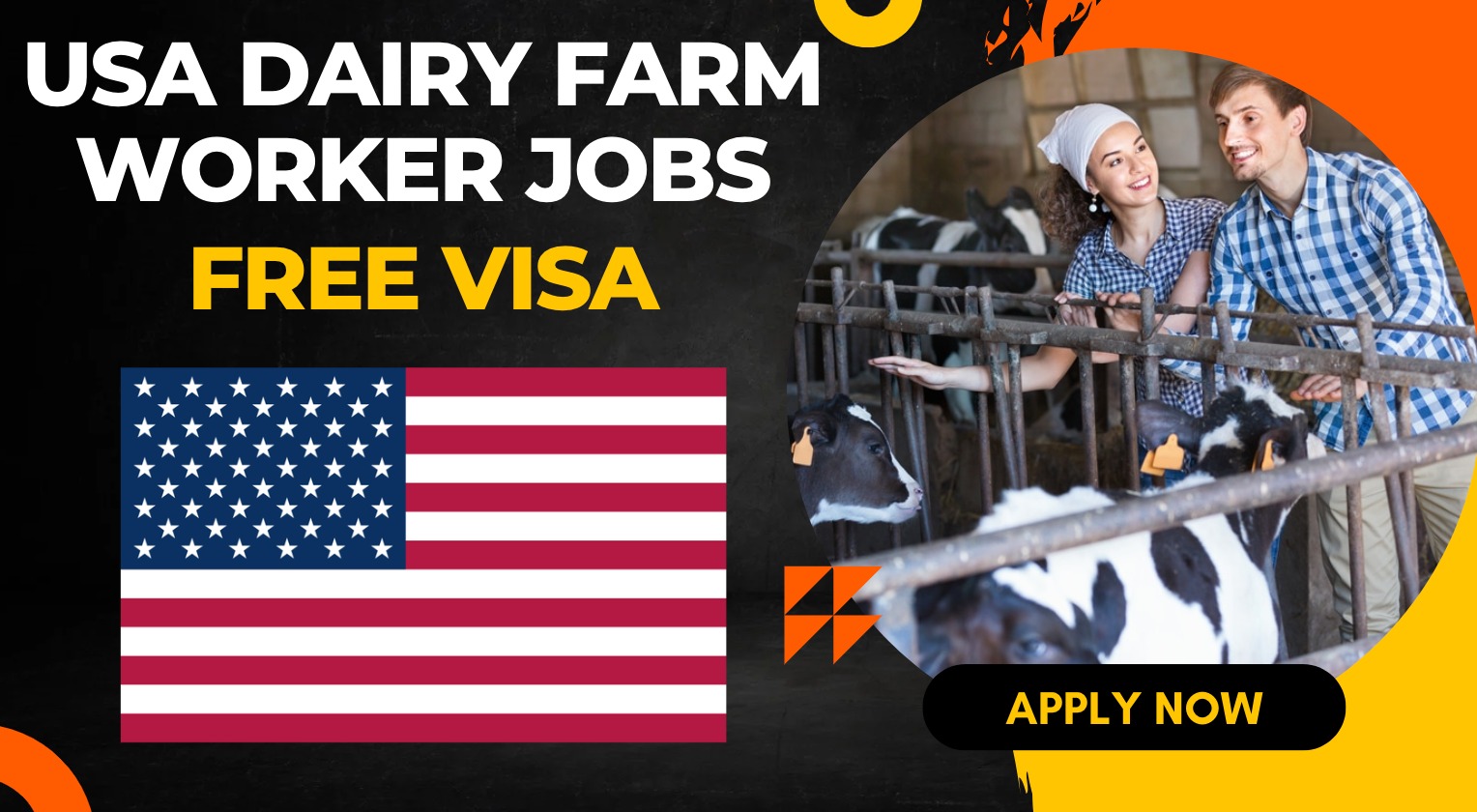 USA Dairy Farm Worker Jobs with Free Visa