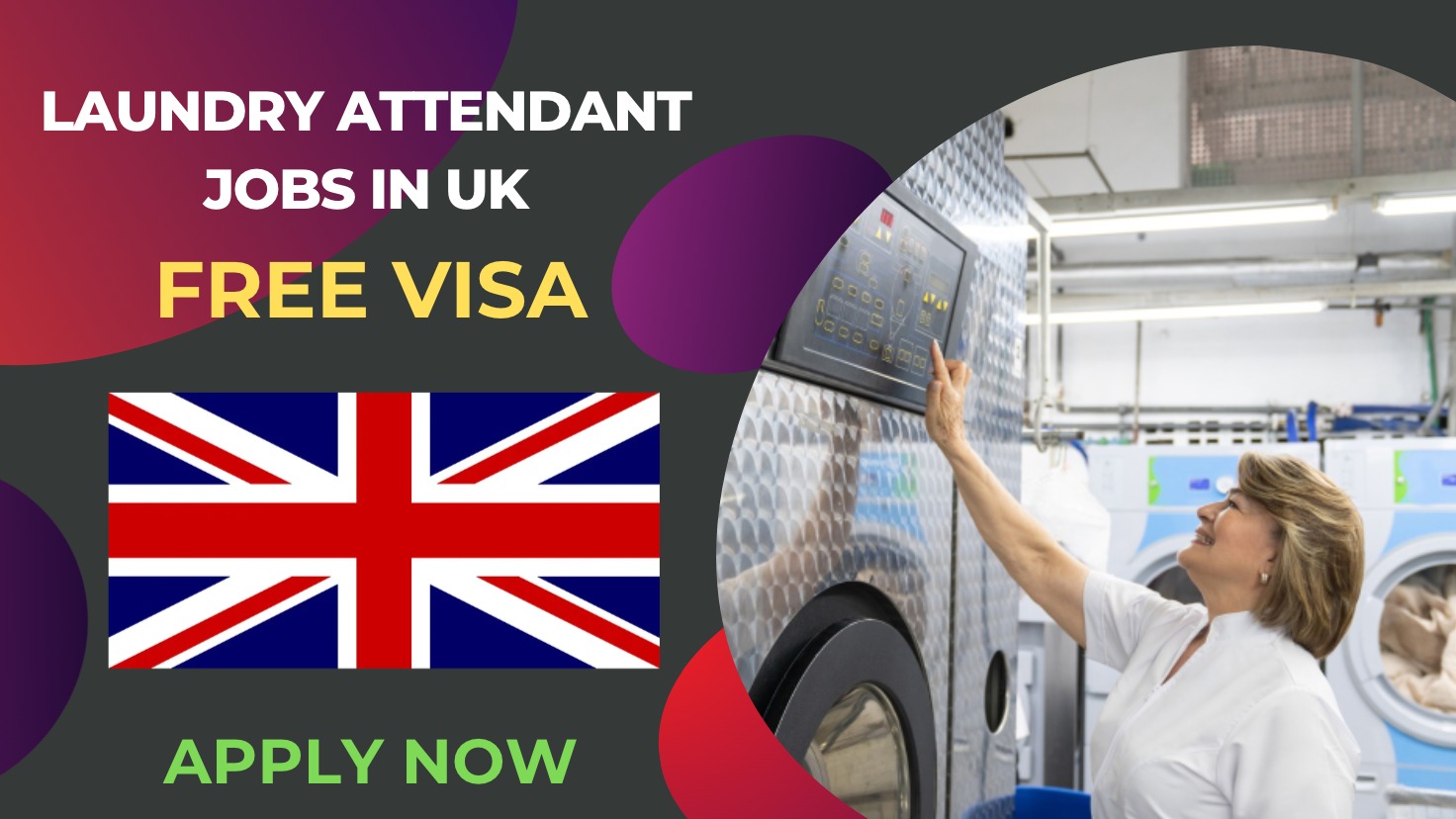 Laundry Attendant Jobs in UK – Free Visa Laundry Attendant Jobs in UK – Free Visa