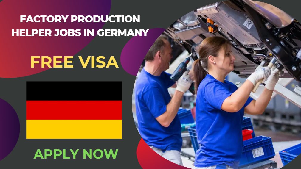 Factory Production Helper Jobs in Germany – Apply Now