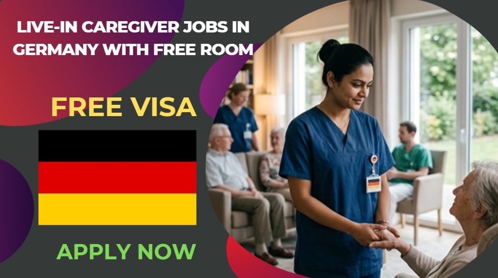Live-in Caregiver Jobs in Germany with Free Room