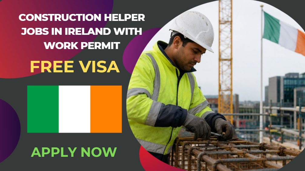 Construction Helper Jobs in Ireland with Work Permit