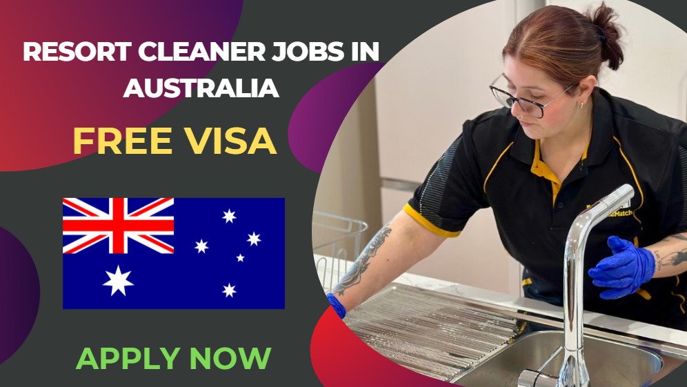Resort Cleaner Jobs in Australia – Free Housing